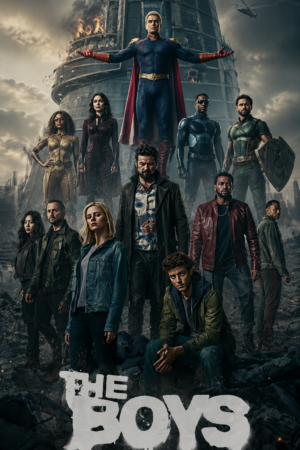 The Boys Season 5 (2026) Hindi Dubbed + English Dual Audio WEB Series 480p, 720p, 1080p WEB-DL | X2Film
